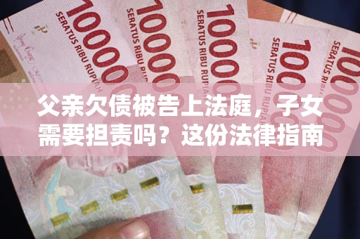 武汉父亲欠债被告上法庭，子女需要担责吗？这份法律指南必须看完