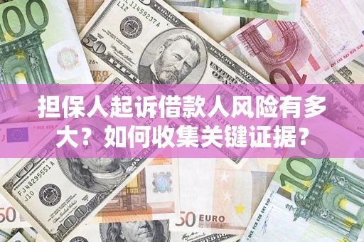 武汉担保人起诉借款人风险有多大？如何收集关键证据？