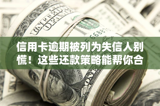 武汉信用卡逾期被列为失信人别慌！这些还款策略能帮你合法止损