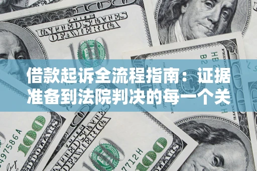 武汉借款起诉全流程指南：证据准备到法院判决的每一个关键步骤