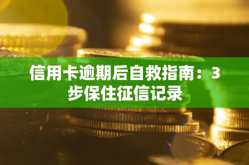 武汉信用卡逾期后自救指南：3步保住征信记录