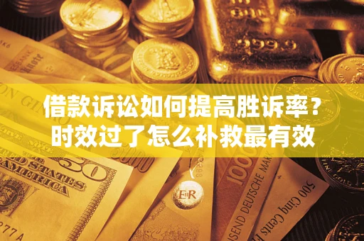武汉借款诉讼如何提高胜诉率？时效过了怎么补救最有效